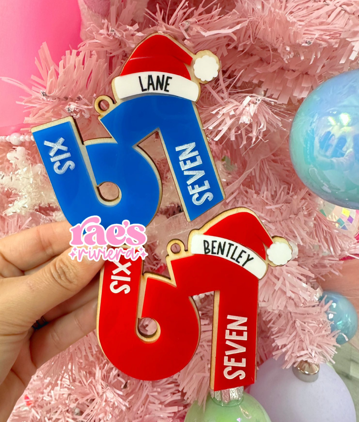 Six Seven Ornament WS