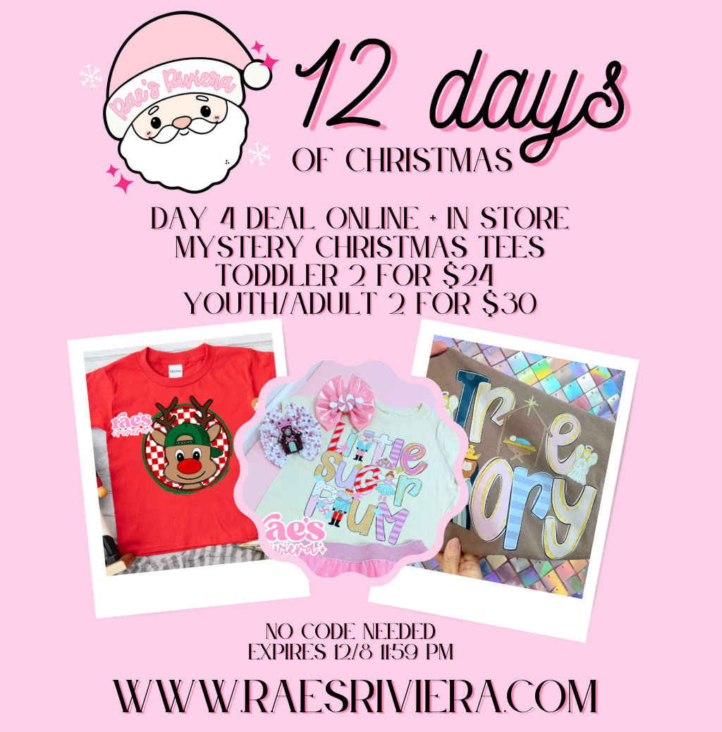 Day 4- Mystery Christmas Tees