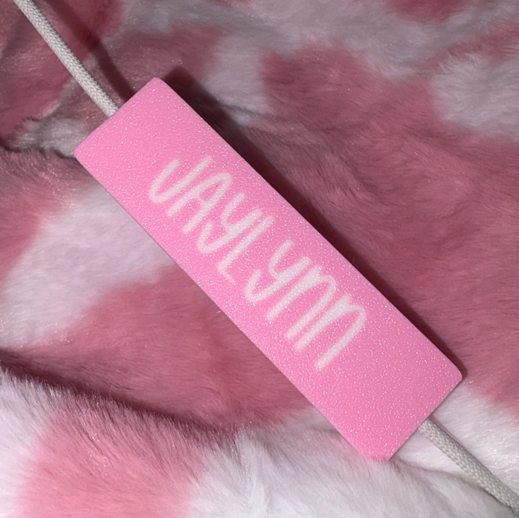 Personalized Charging Cable Name Tags