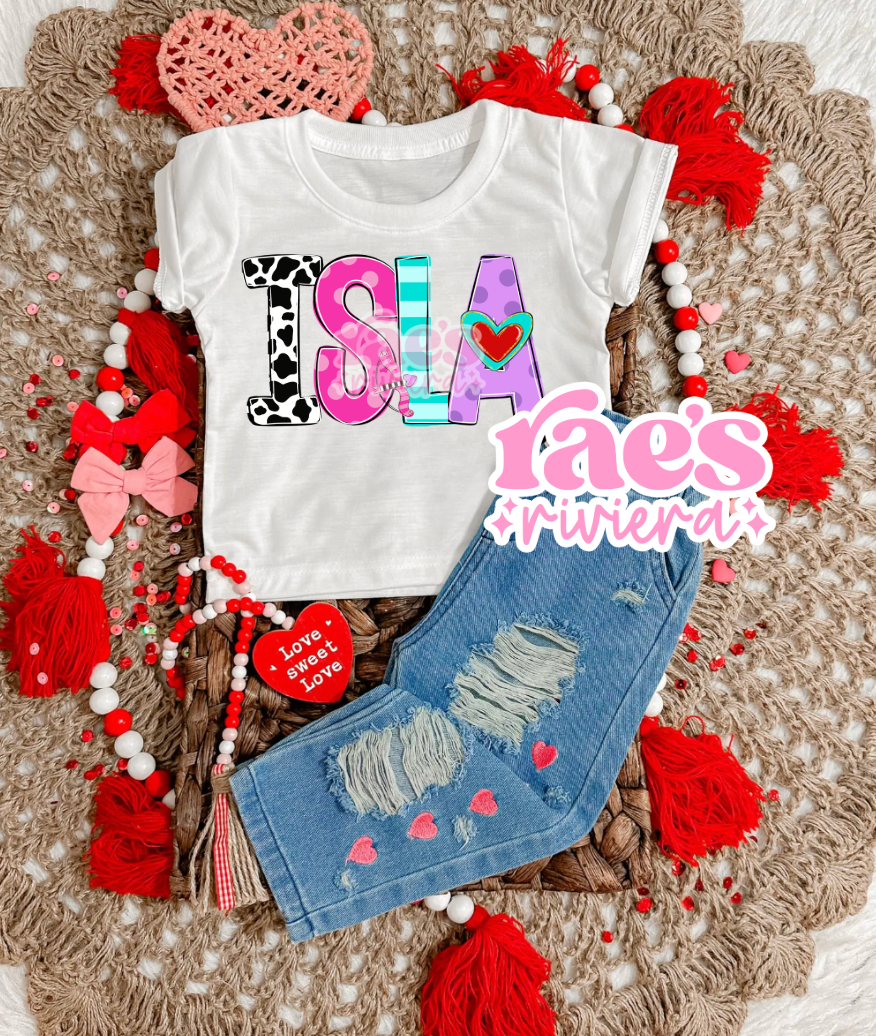 Sweetheart Doodle Kids Tee