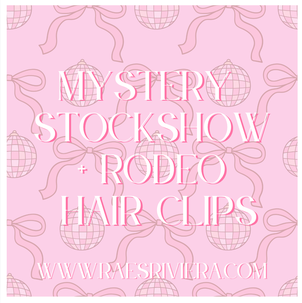 Mystery Stock Show | Rodeo Hair Clips