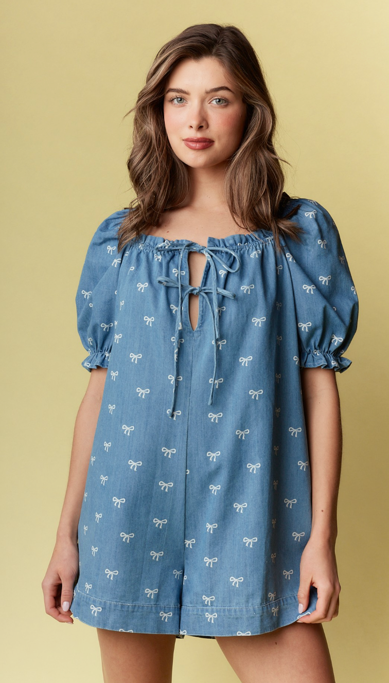 Southern Charm Bow Romper