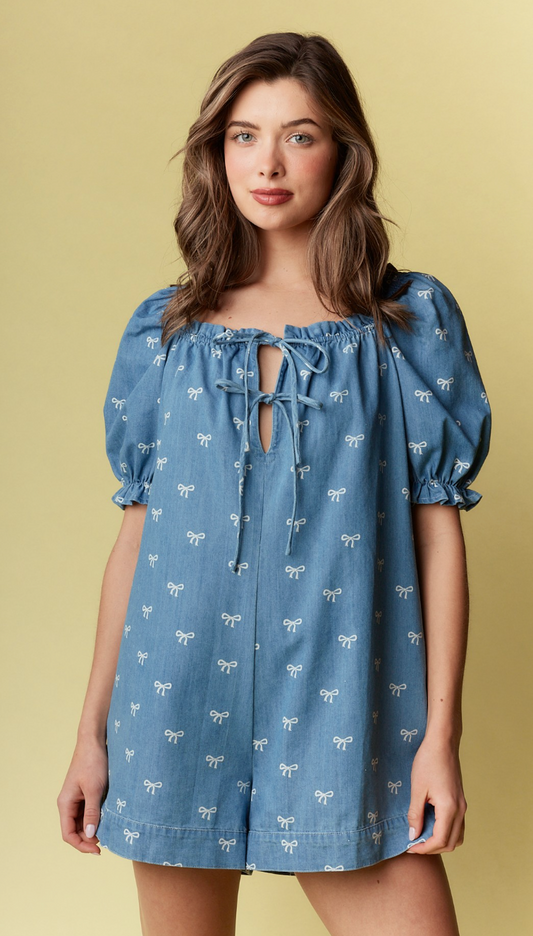 Southern Charm Bow Romper