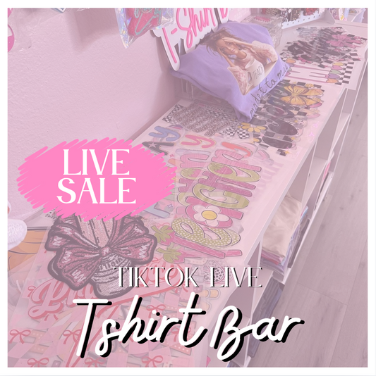 LIVE TSHIRT BAR