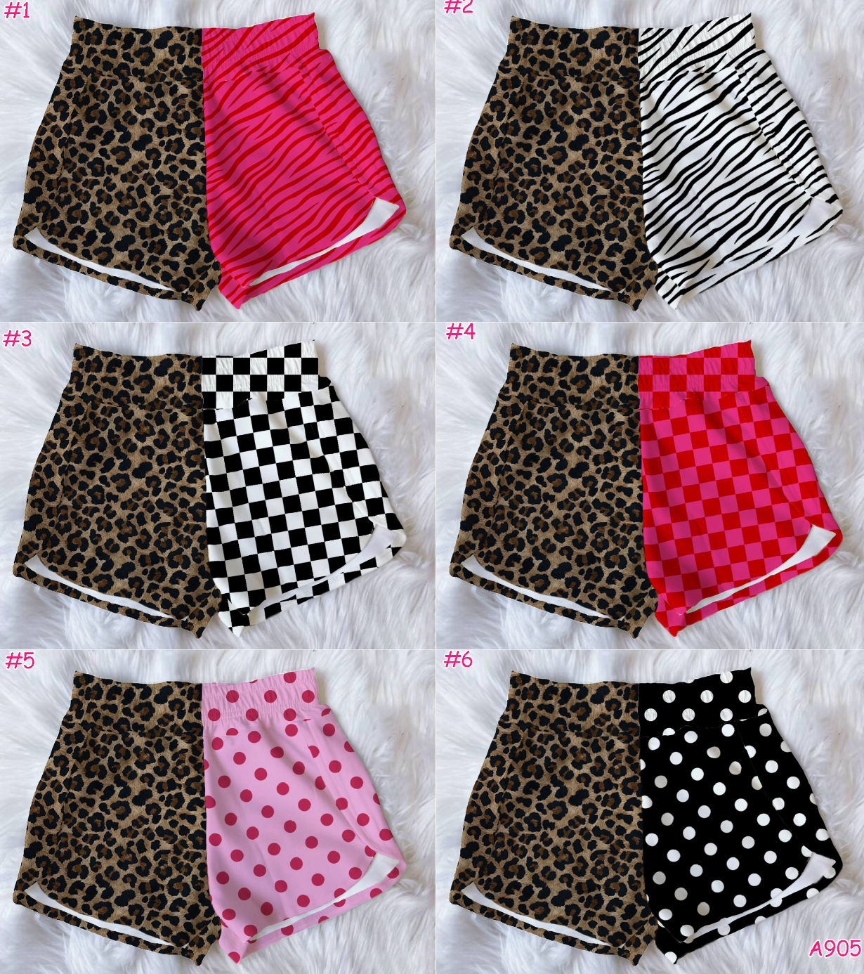RR Game Day Split Shorts *Pre-Order*