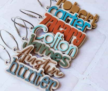 Boy Bag Tags B2S 26 Samples