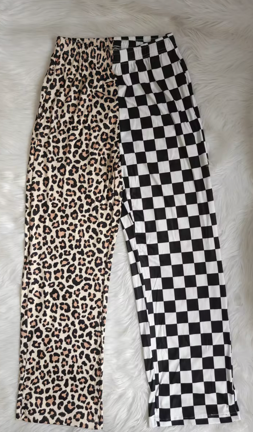 RR Game Day Split Ribbed Pants *Pre-Order*