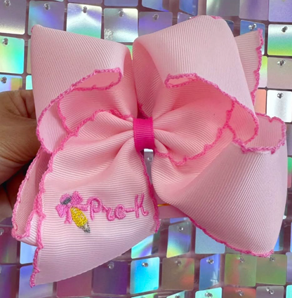Pre-K Ribbon Bow
