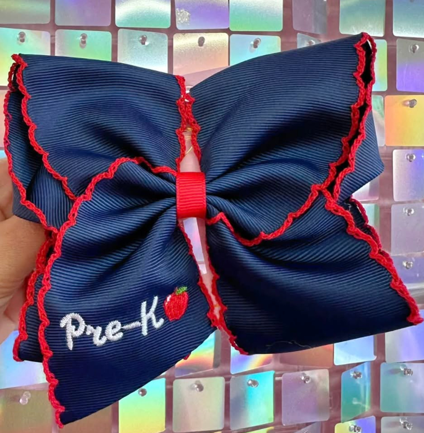 Pre-K Ribbon Bow