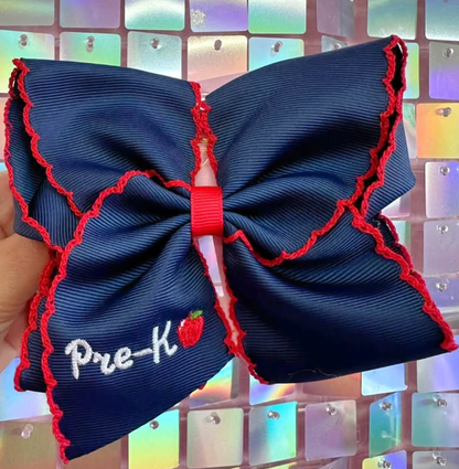 Pre-K Ribbon Bow