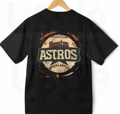 Astros Retro Distressed Tee