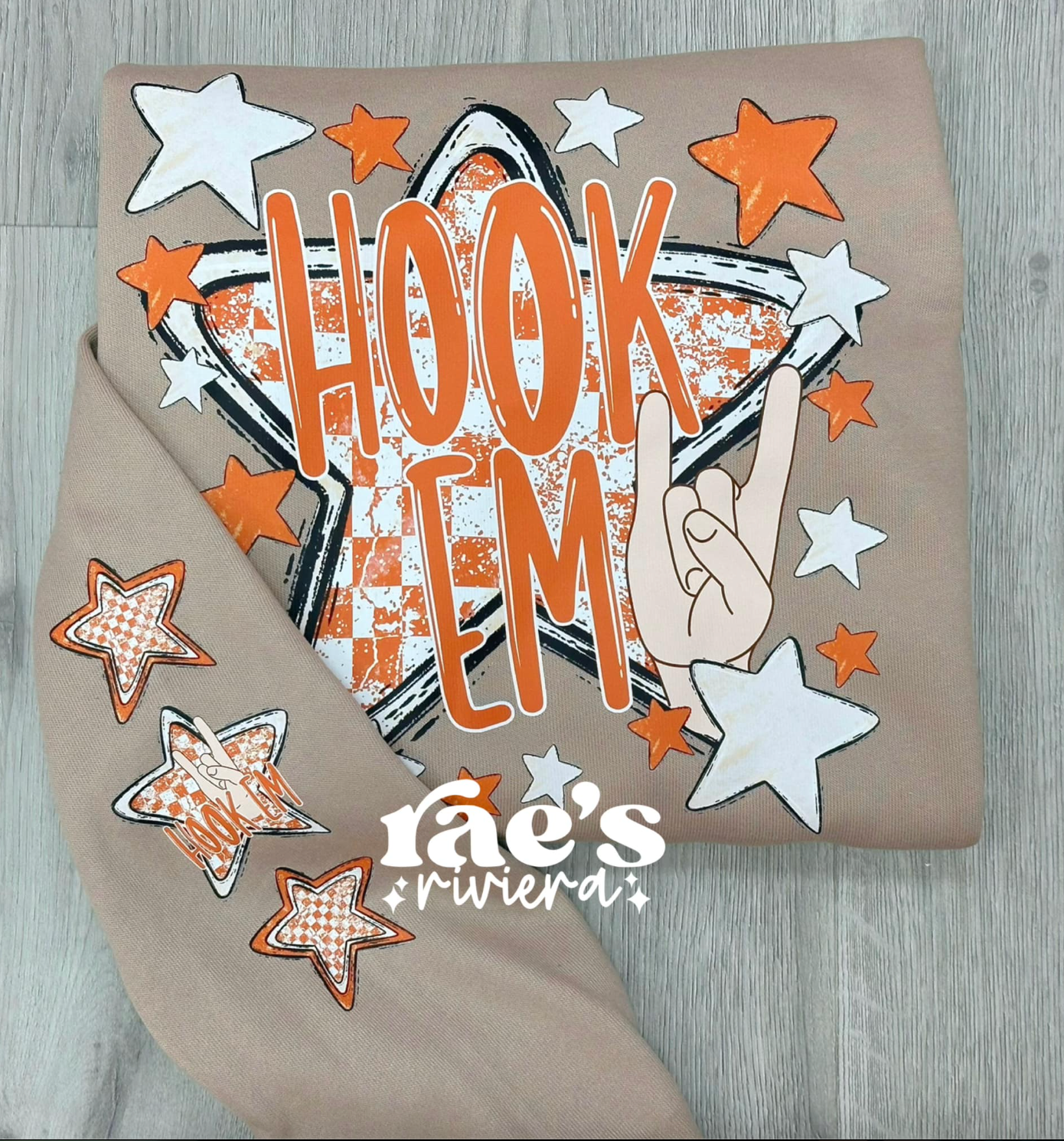 Hook Em' LS/Sweatshirt