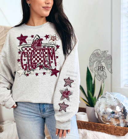 Gig Em' LS/Sweatshirt
