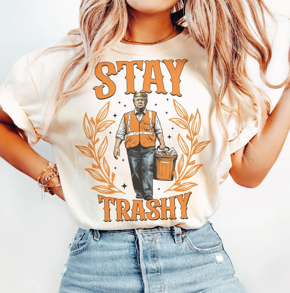 Stay Trashy Girly Tee