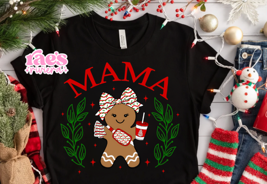 Mama Gingerbread Tee