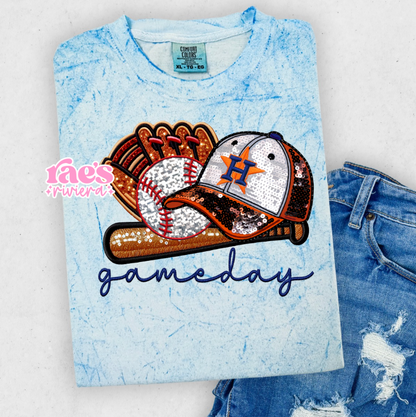 Stros GameDay Faux Sequins/Embroidery