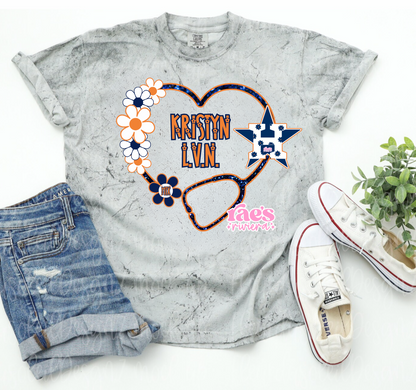 Nurses Love Baseball Too Tee