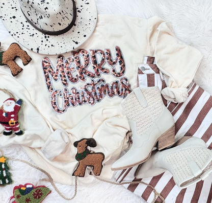 Holiday Sequins Crews/CC Tees