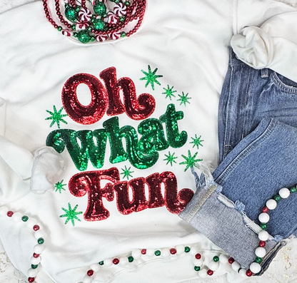Holiday Sequins Crews/CC Tees