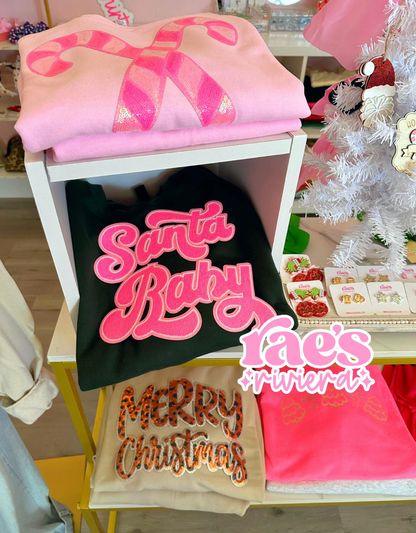 Holiday Sequins Crews/CC Tees