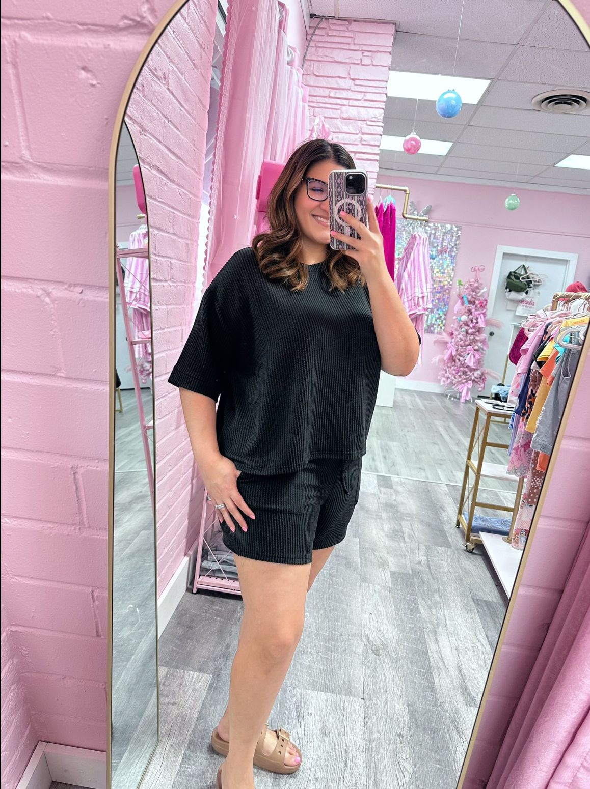 The Everyday Ribbed Short Set