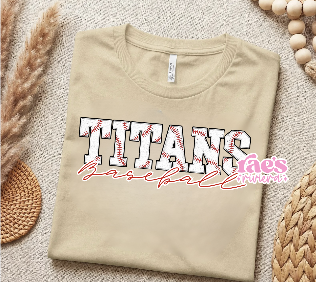 Custom Baseball/Softball Letter Team Tee