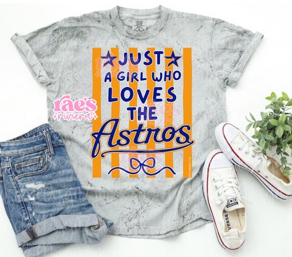 Just A Girl Who Loves HTX *RR Exclusive* Tee