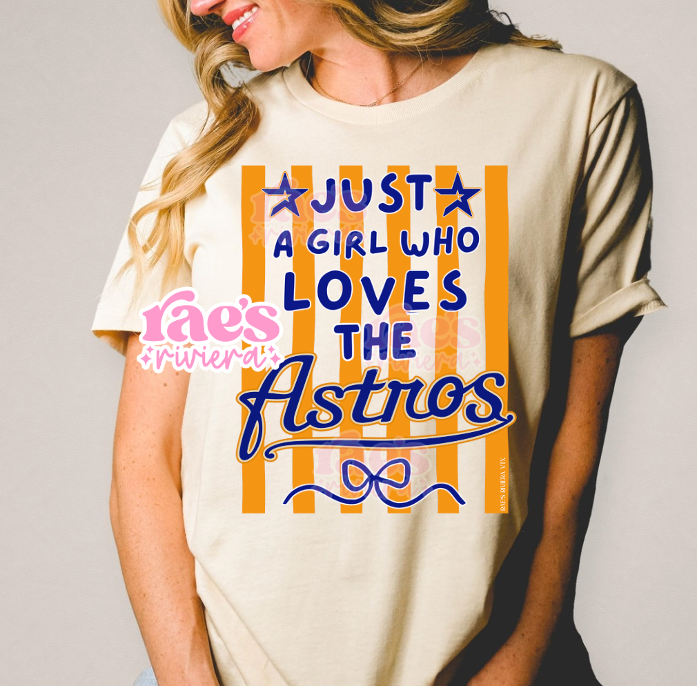 Just A Girl Who Loves HTX *RR Exclusive* Tee