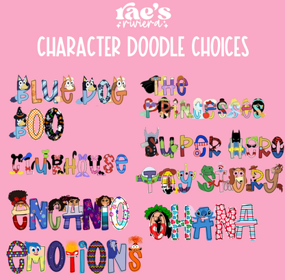 Character Doodle Tees