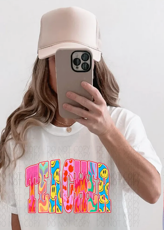 Teacher Retro Tee