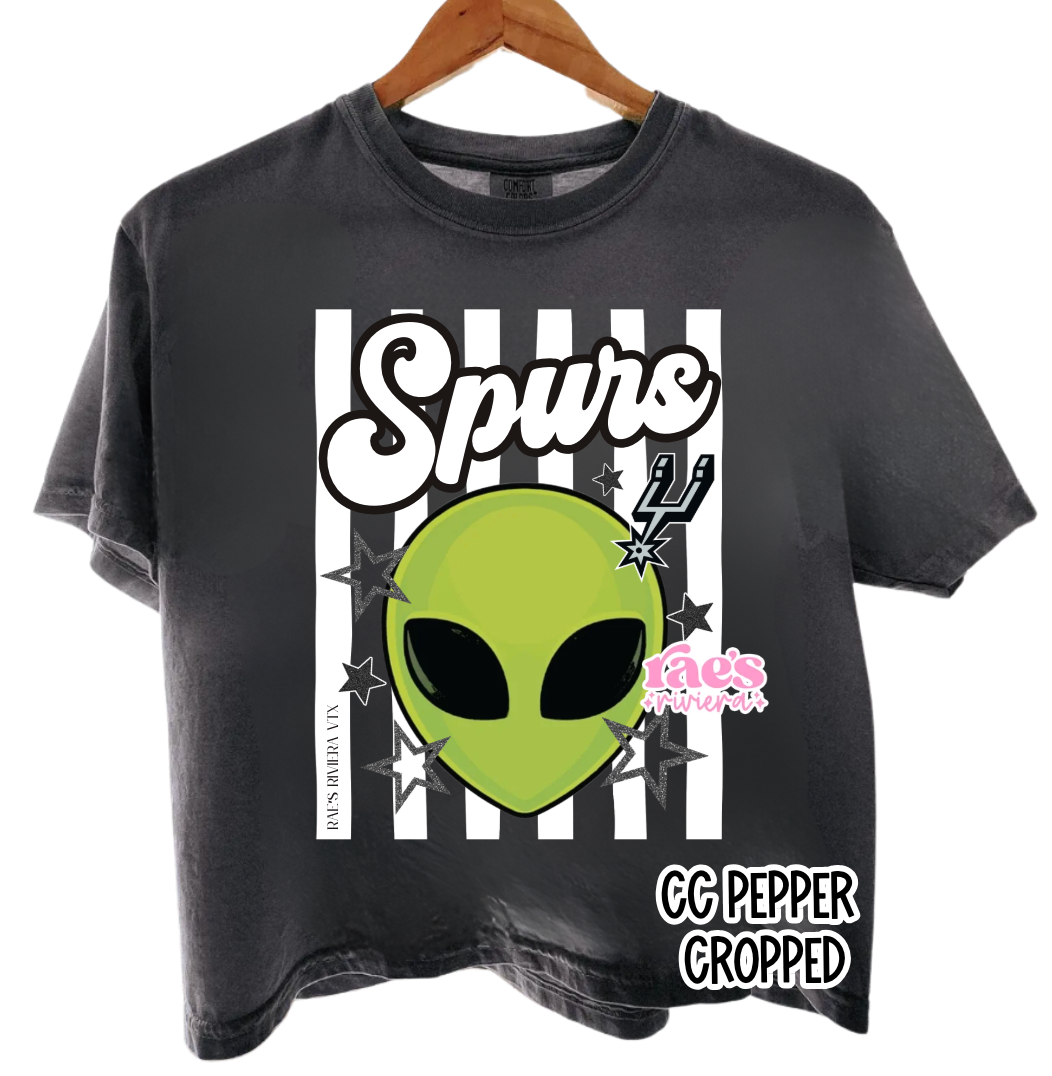 Spurs Stripes Alien  *RR Exclusive*