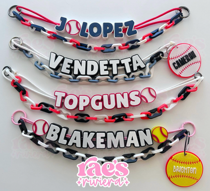 Personalized Chunky Letter + Hype Chain