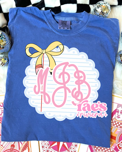 Hello, Class! Personalized Tee Adult *Exclusive*