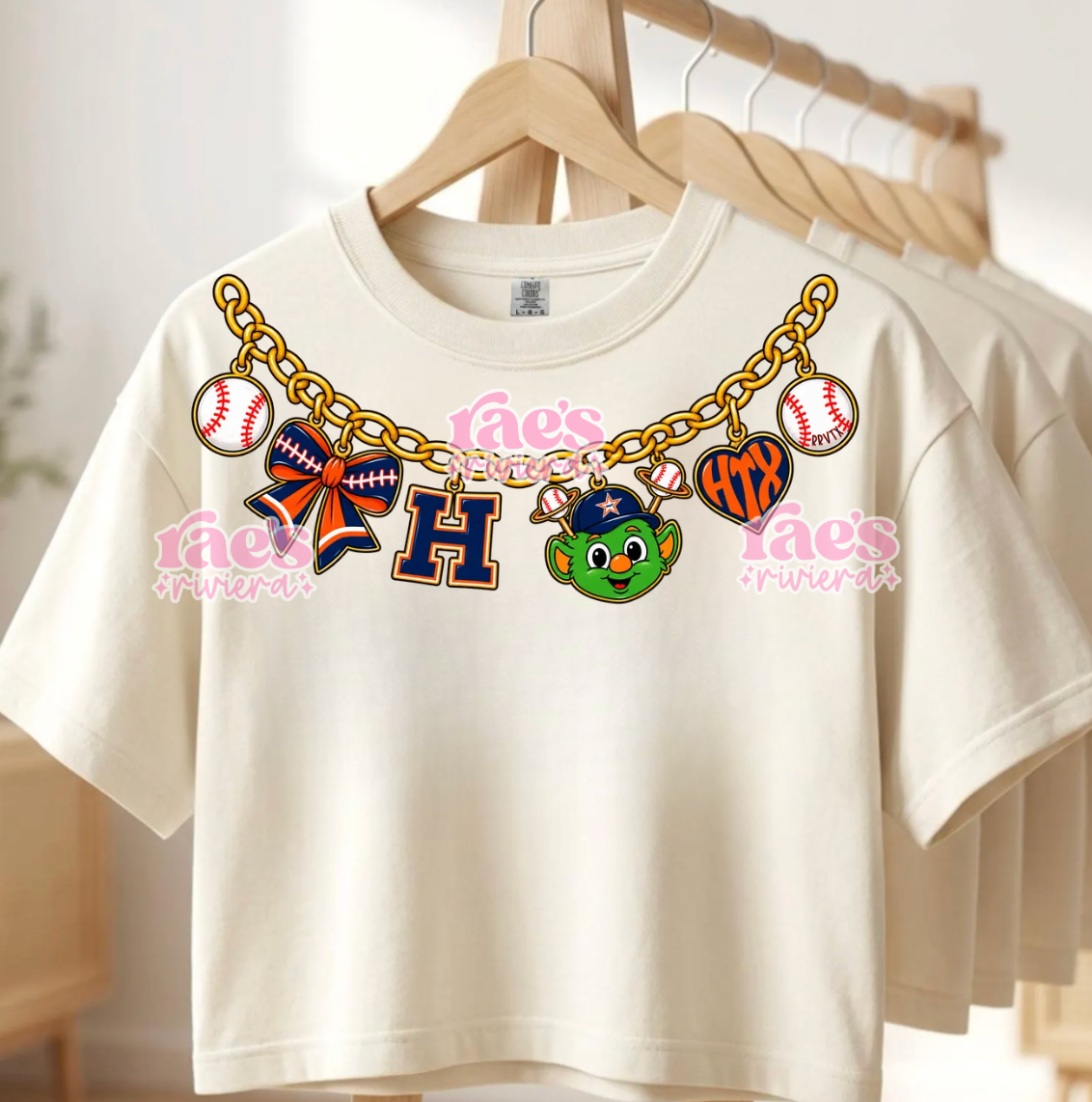 HTX Charm Necklace Tee *RR Exclusive*