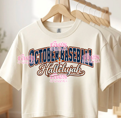 October Baseball Hallelujah *RR Exclusive*