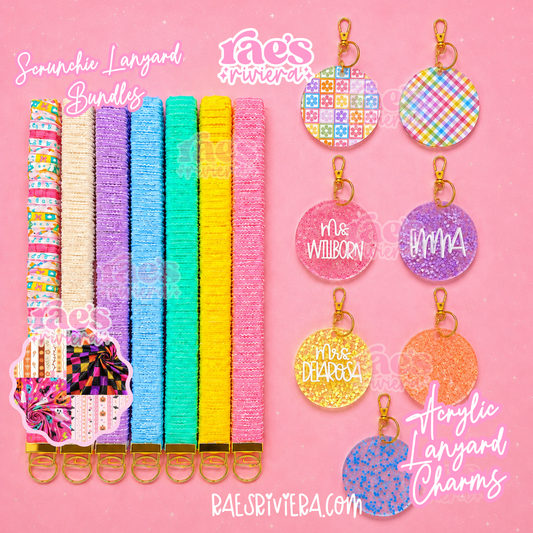 Scrunchie Lanyard HOLIDAY BUNDLE