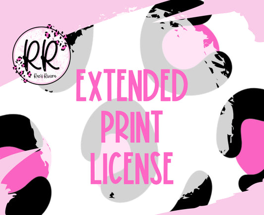 Rae's Riviera Extended and Printed Transfer License