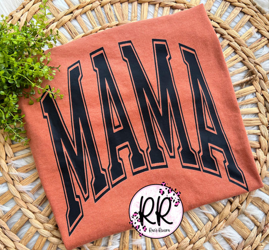 Fall Mama Mystery Varsity Tees