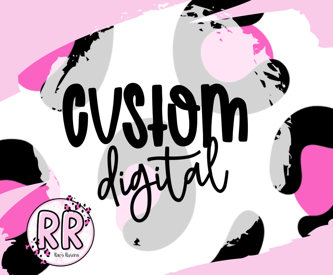 Custom Digital Design PNG