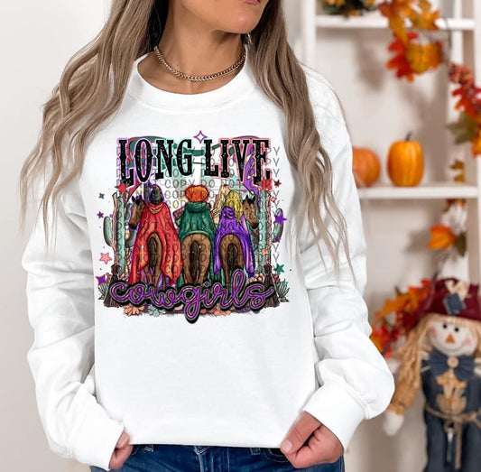 Long Live Cowgirls Witches Tee