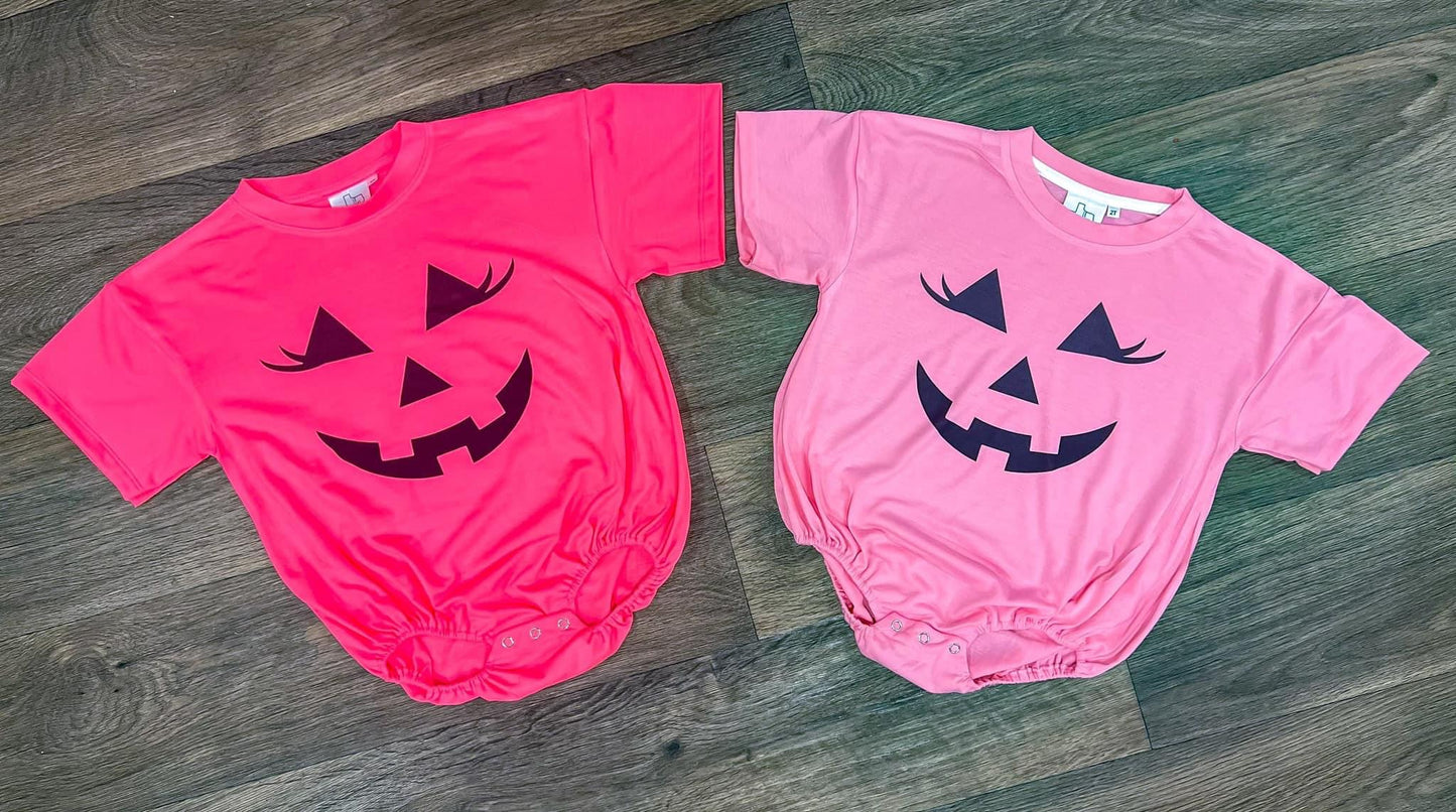 Fall Bubble Rompers