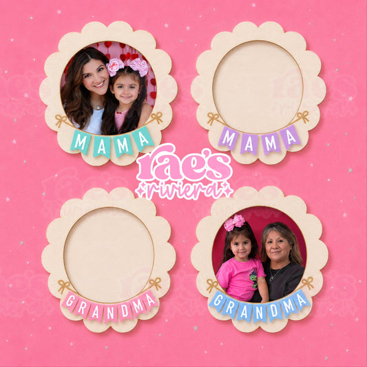 Scalloped Pennant Frame