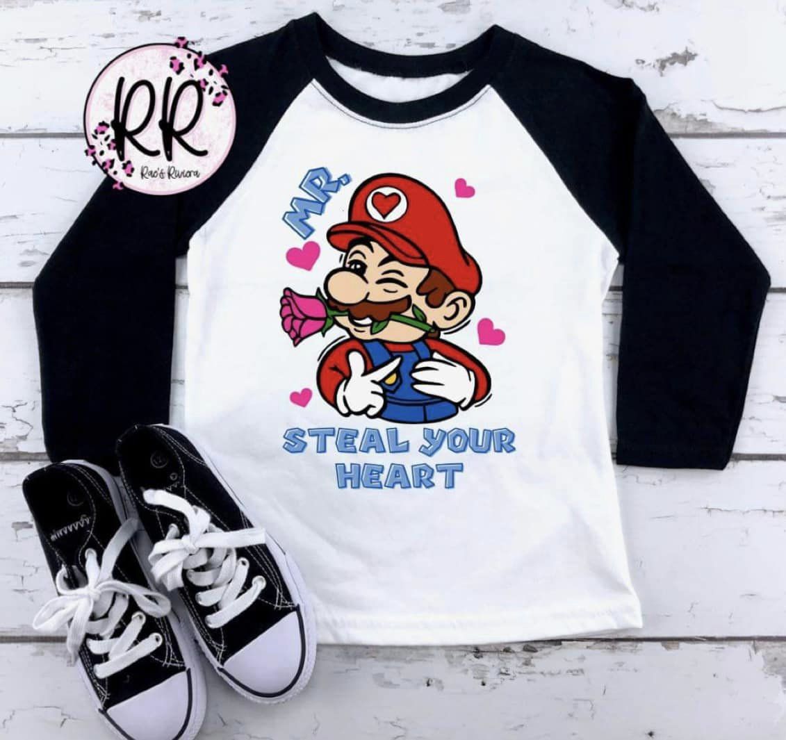 Mario Vday Mystery Tee