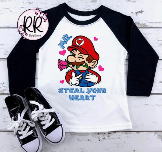 Mario Vday Mystery Tee