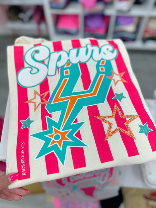 Spurs Stripes Retro  *RR Exclusive*