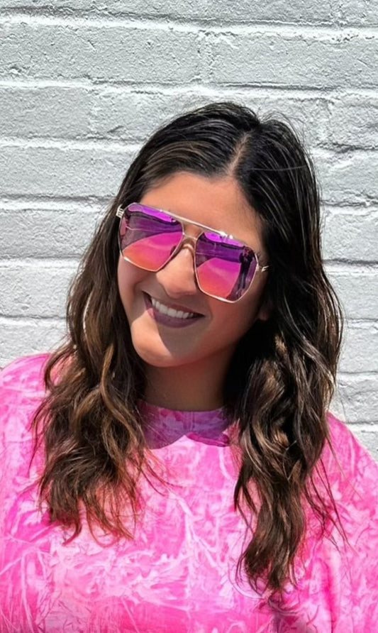 Axl Hot Pink Sunnies