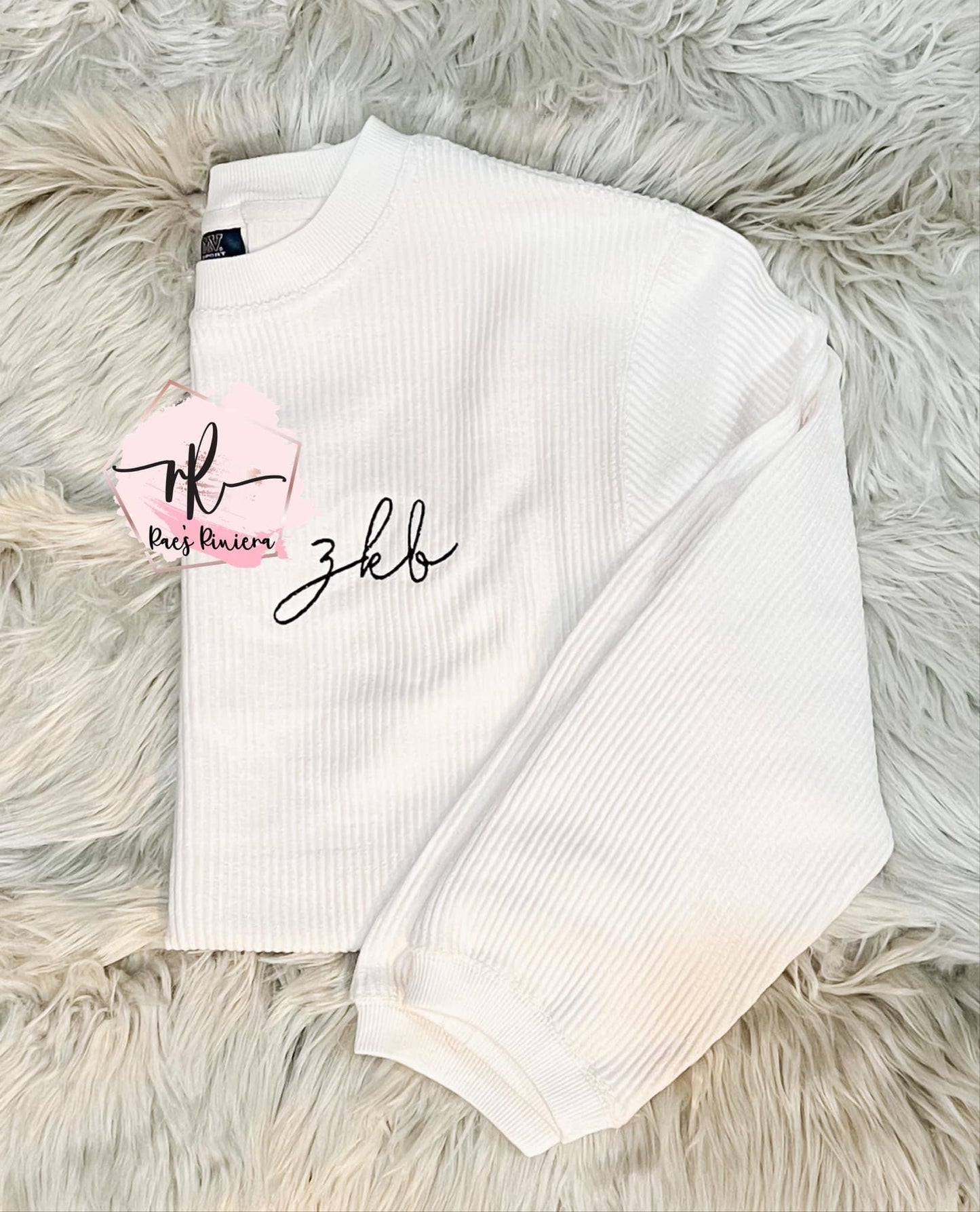 Monogrammed Comfort Colors Embroidery Tee