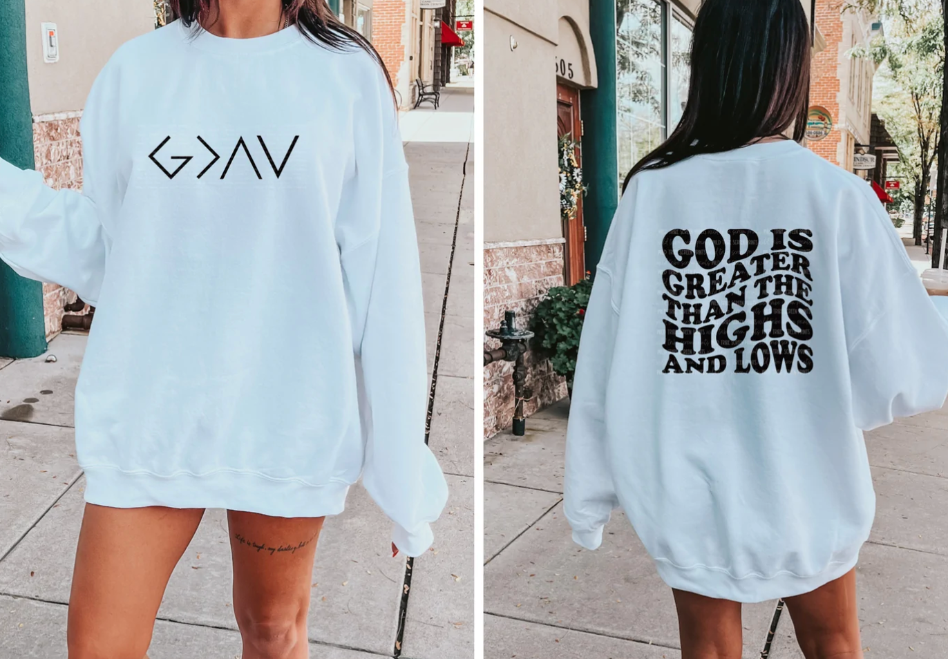 God Is Greater Than The Highs and Lows Tee