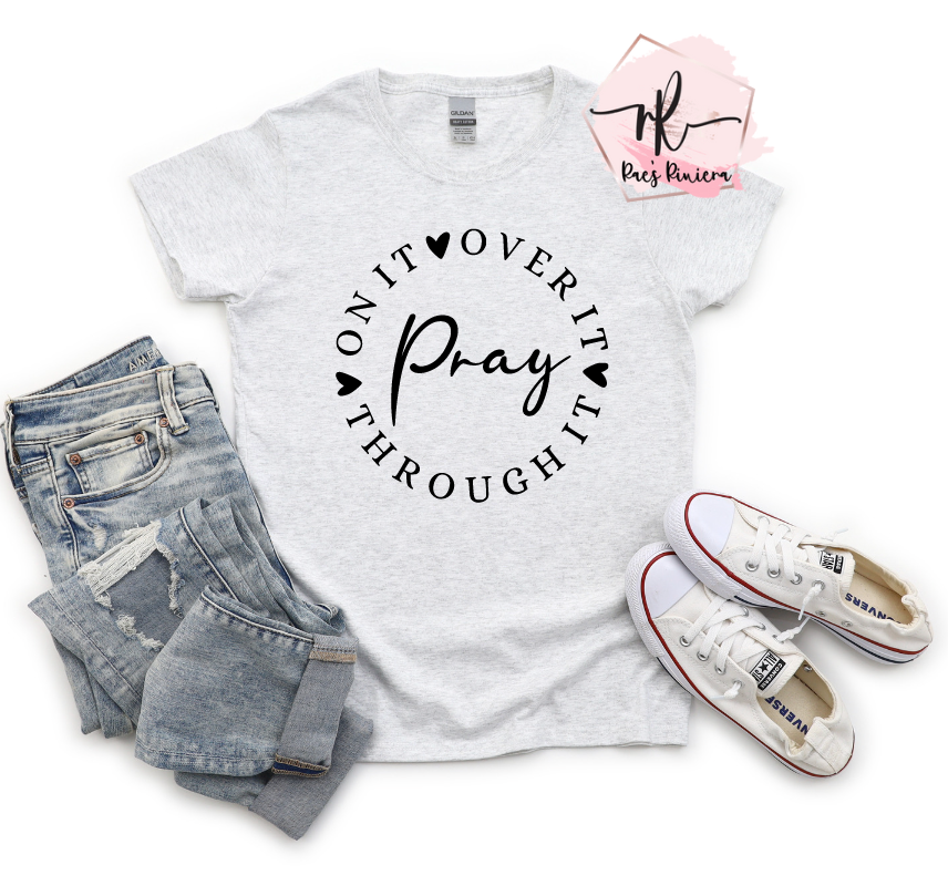 Pray Circle Tee