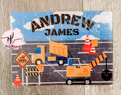 Mystery Spring/Easter Personalized Puzzle WS
